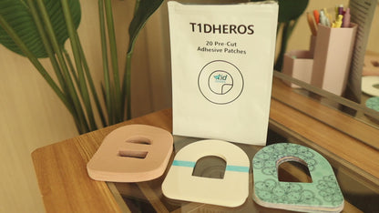 T1DHeros Clear Adhesive Patch for Omnipod® 5 – Waterproof Protective Cover